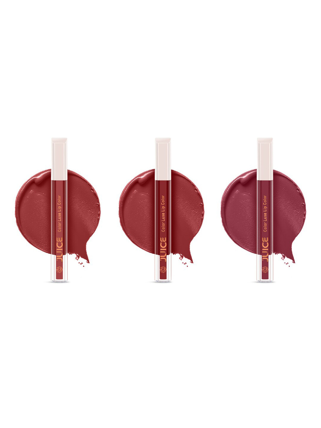 JUICE Color Luxe Set Of 3 SPF 15 Matte Lipstick - 2.5ml Each-M01-M04-M15