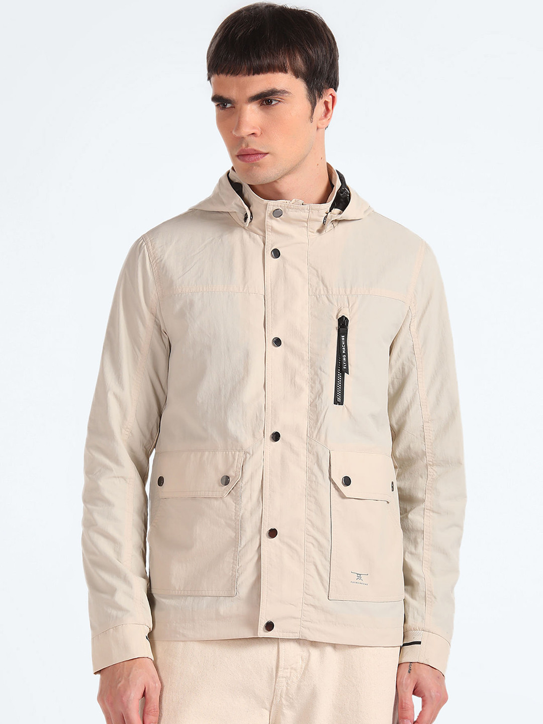 Flying Machine Hooded Padded Jacket