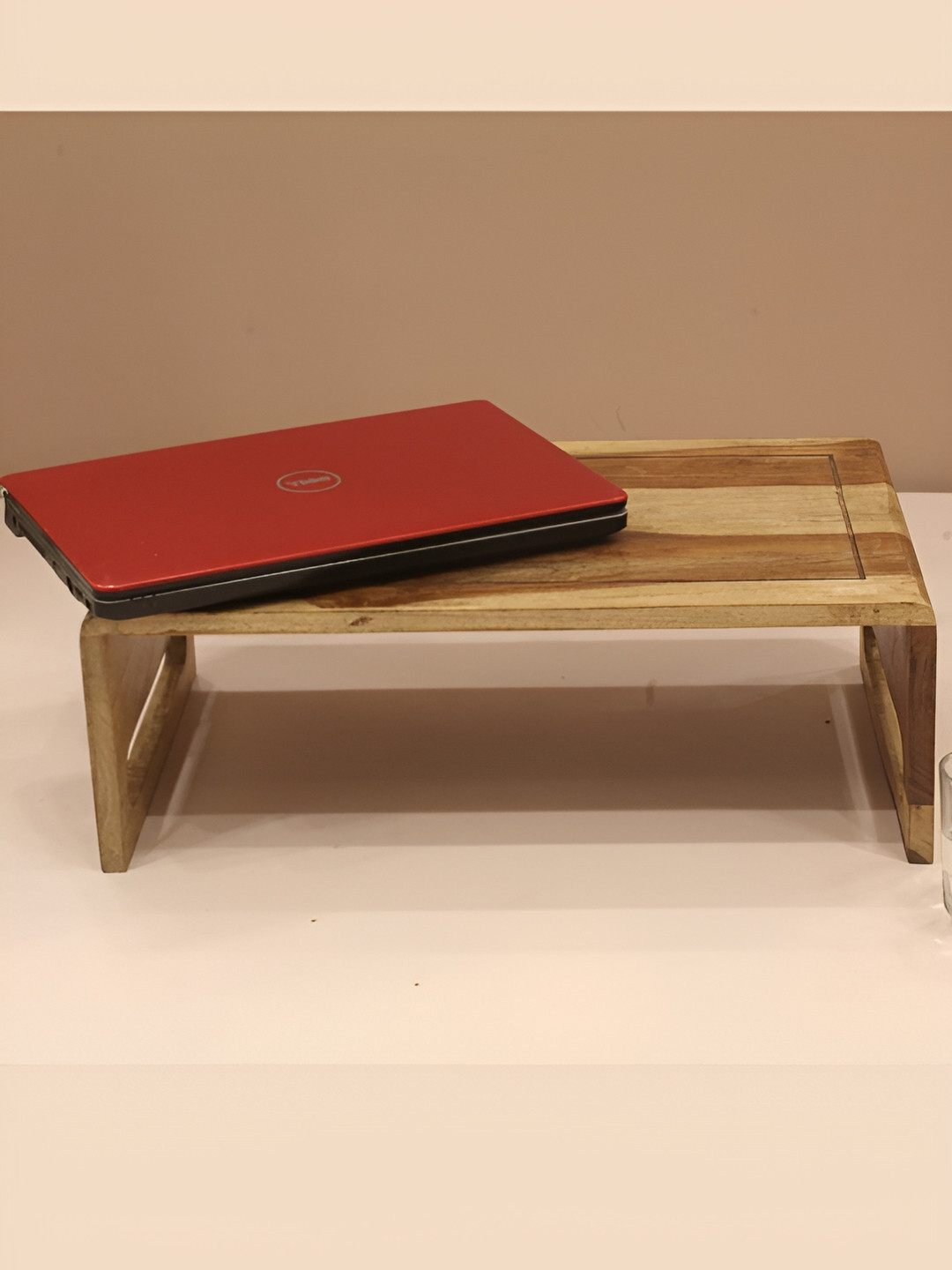 Manor House Brown Wooden Aachman Bed Laptop Table