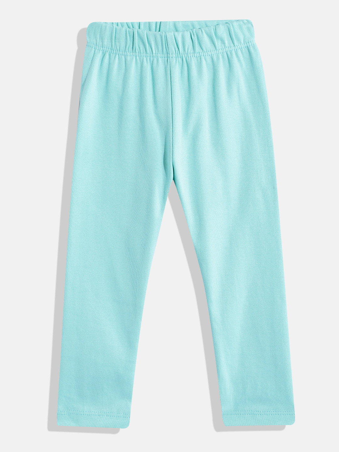 Eteenz Infant Girls Premium Cotton Mid-Rise Leggings