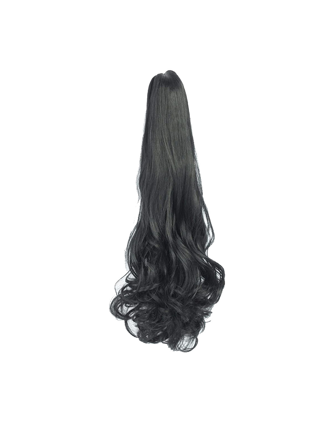 VAGHBHATT Step Cutting Ponytail Hair Extension - Black