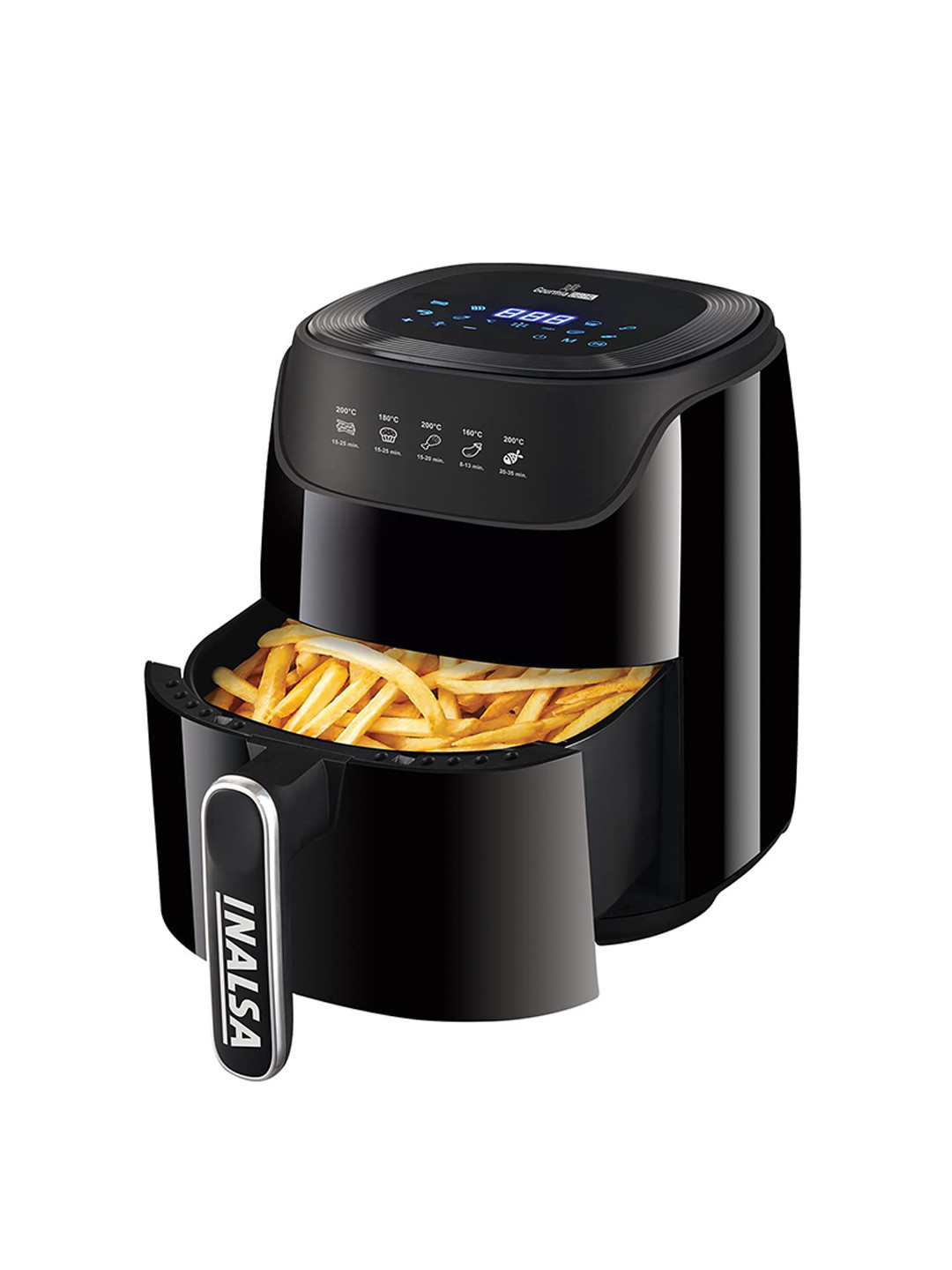Inalsa Black Gourmia Digital Air Fryer 1400 W