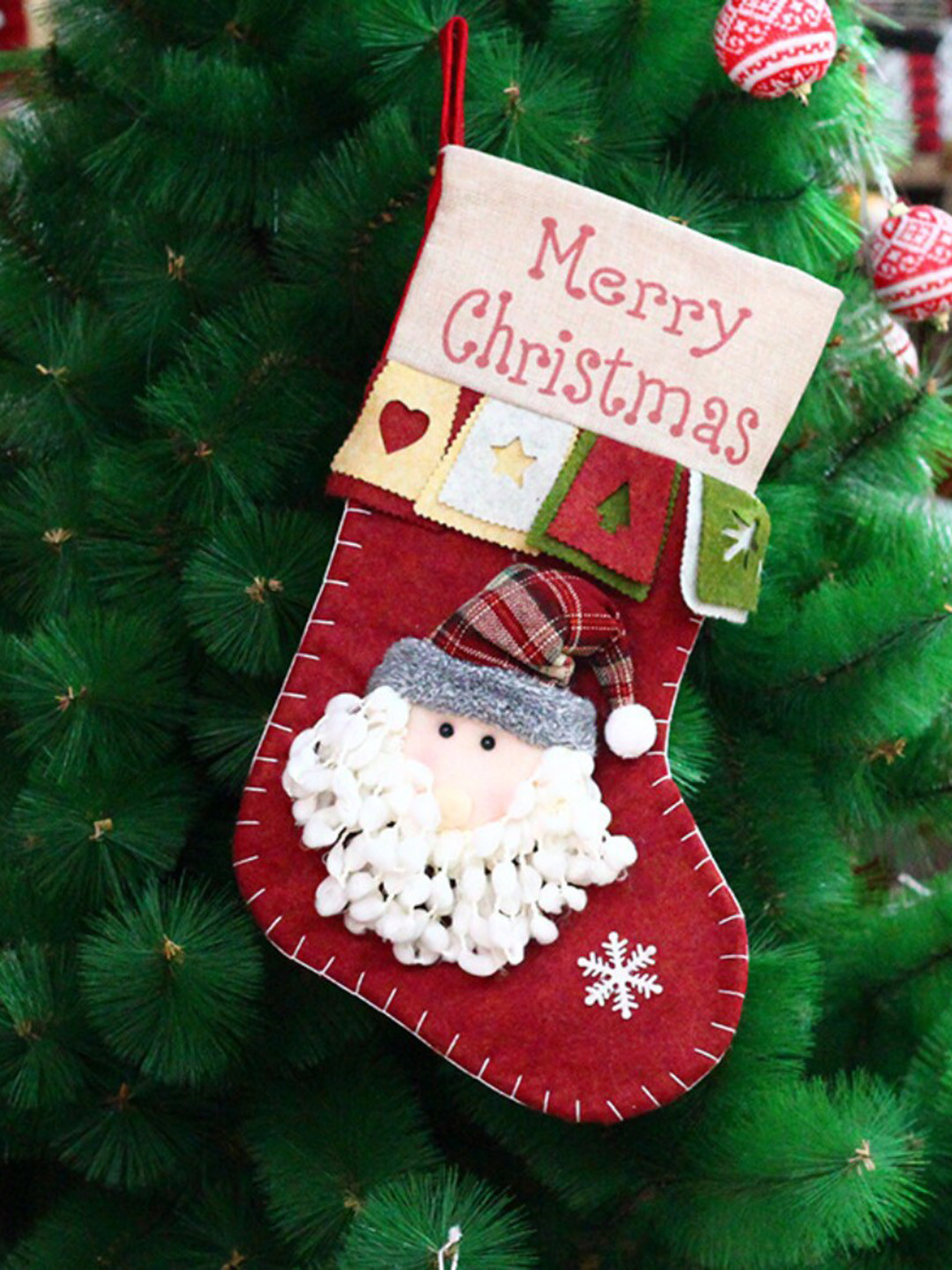 Babymoon Red Surprise Box Stocking Santa Photography Prop