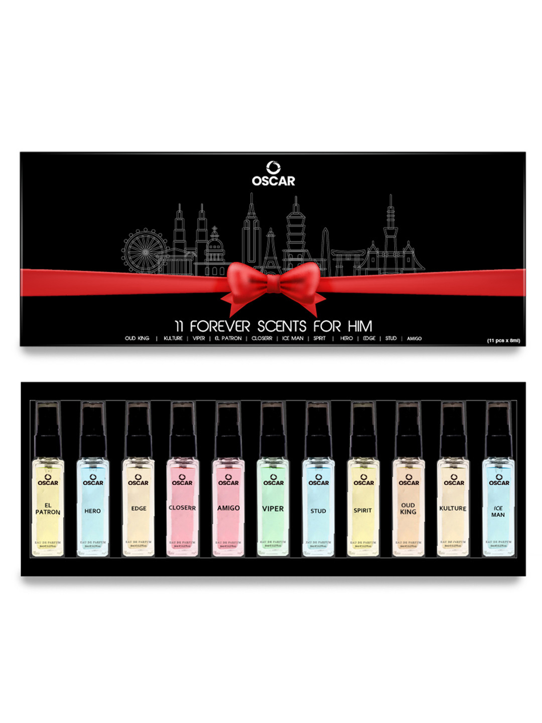 OSCAR Men 11 Forever Scents For Him - 8ml Each