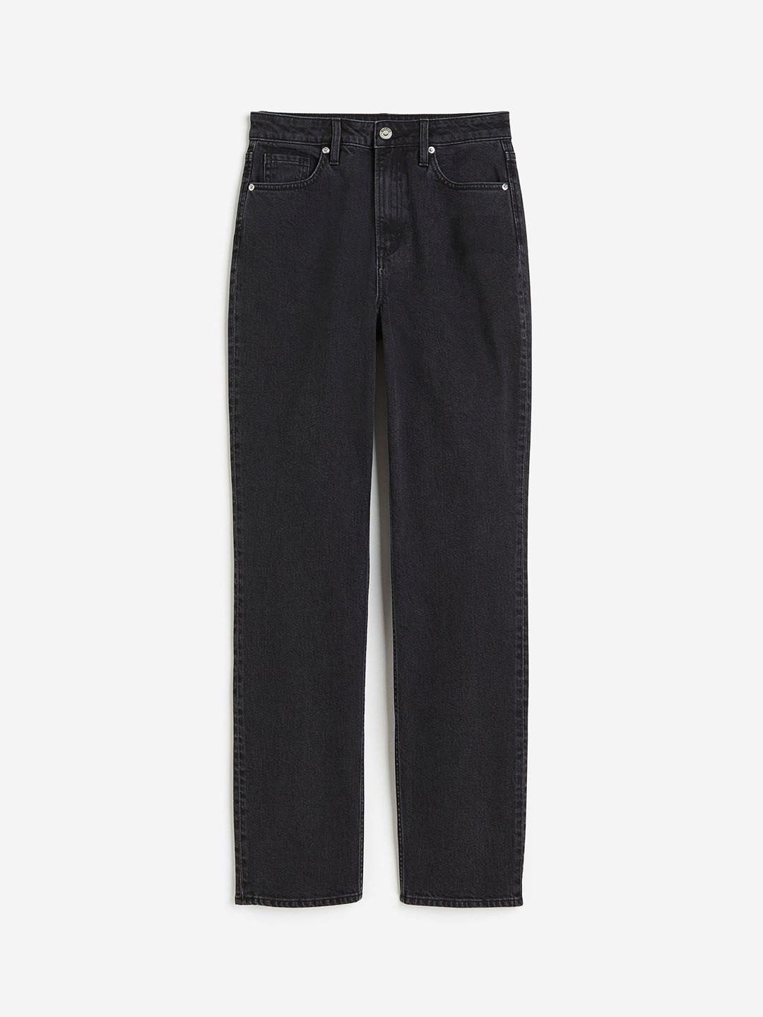 H&M Women Curvy Fit Slim High Jeans