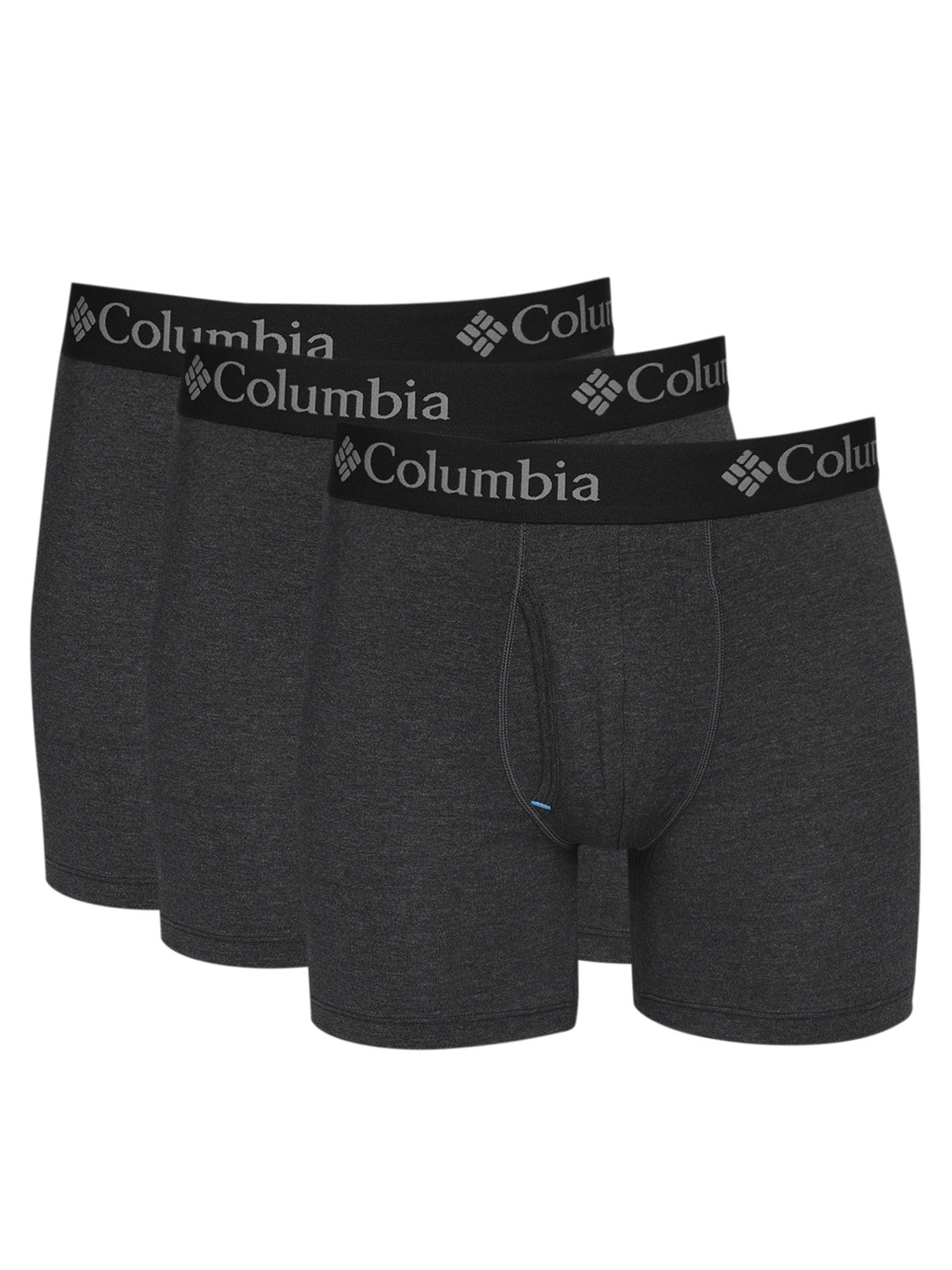 Columbia Men Pack of 3 Performance Stretch Boxer-Style Briefs