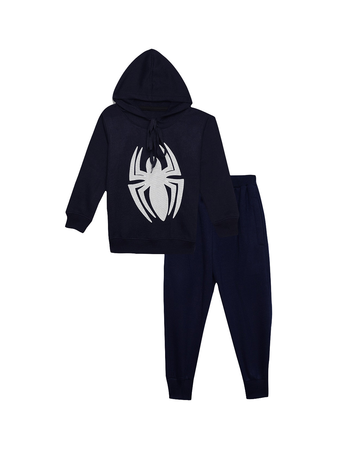 MACK JONNEY Kids Graphic Printed Hooded Sweatshirt With Joggers