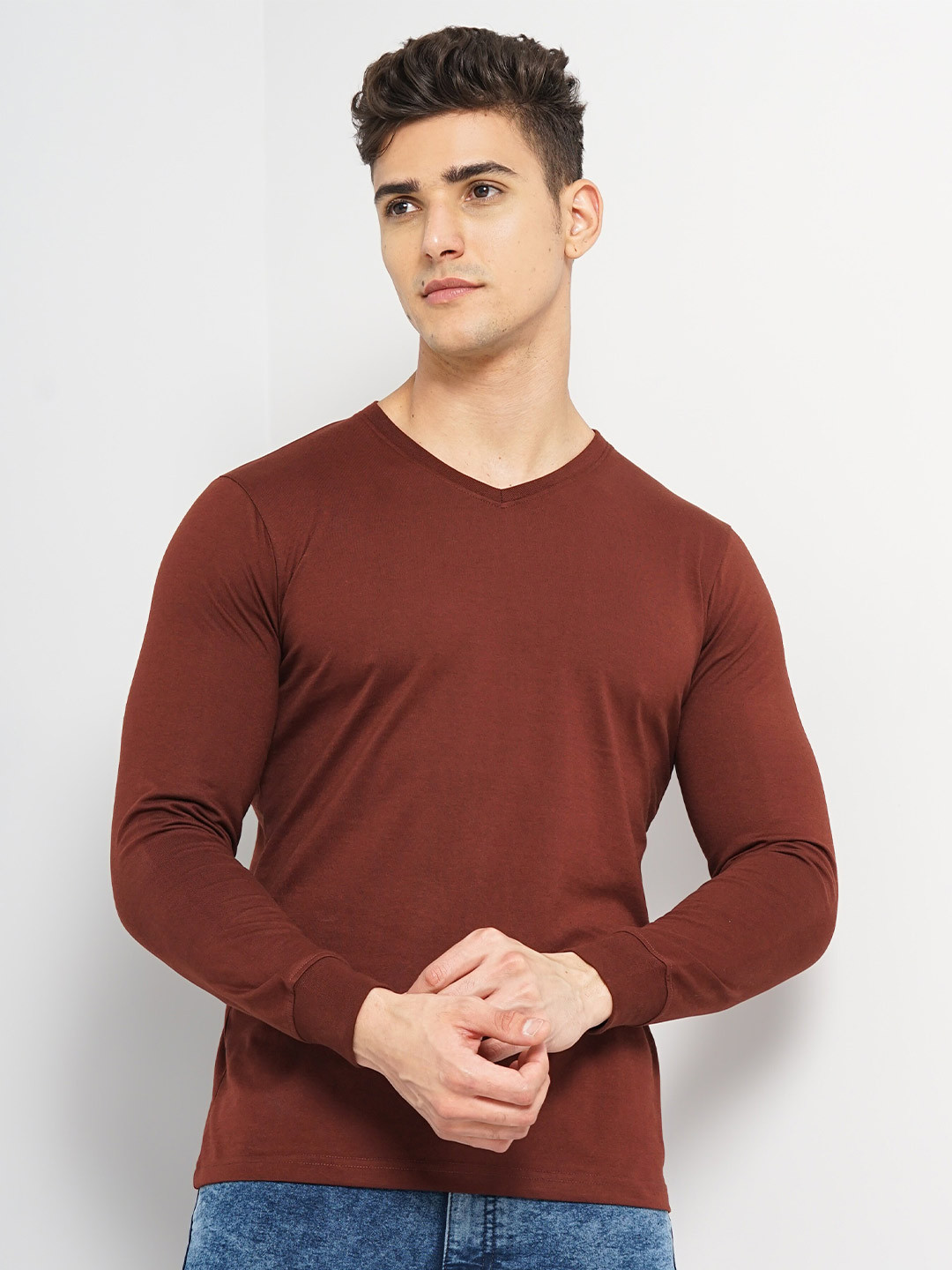 The Indian Garage Co Long Sleeves Cotton T-shirt