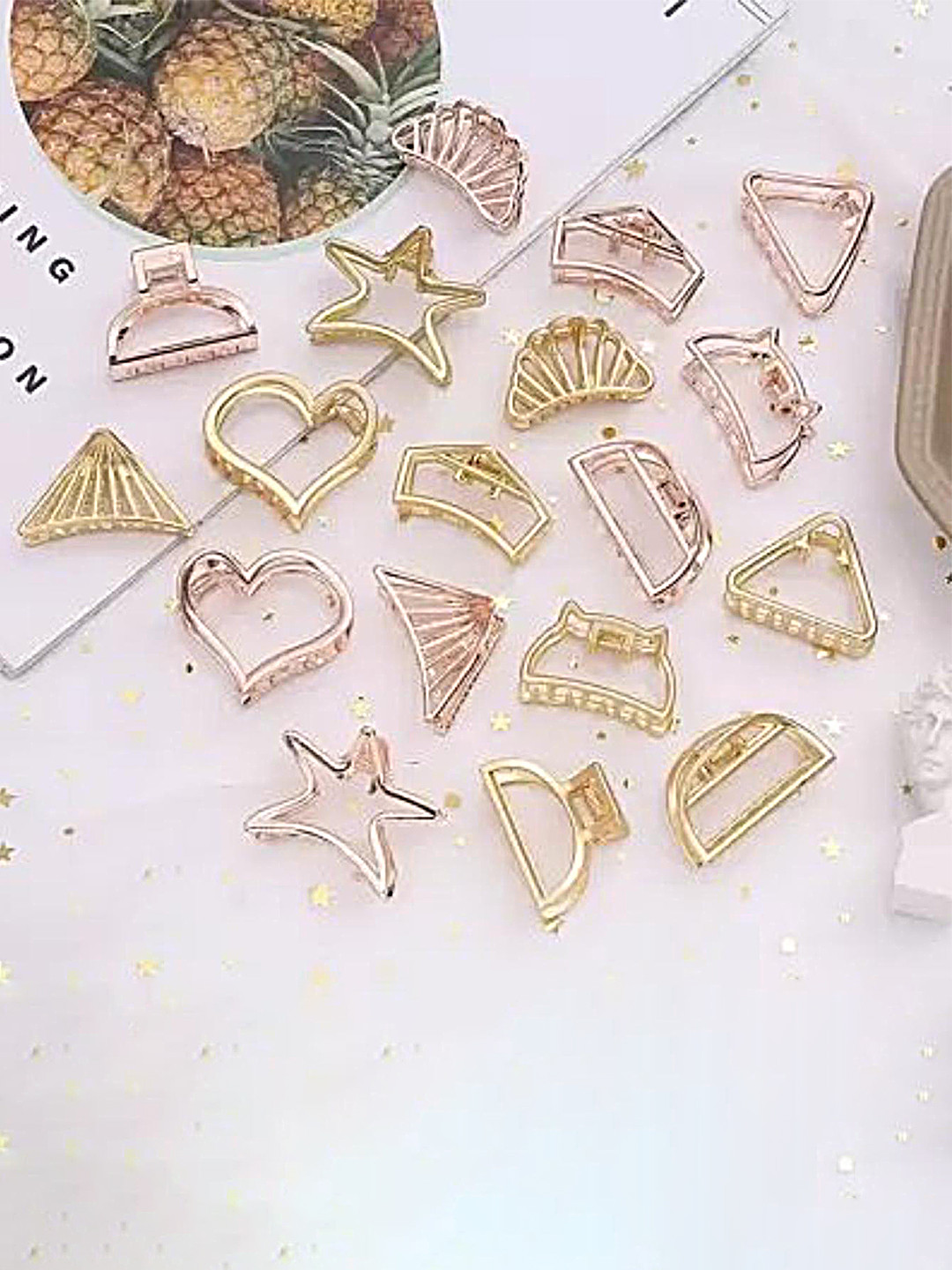 DN Creation Set Of 24 Tight Grip Claw Clips