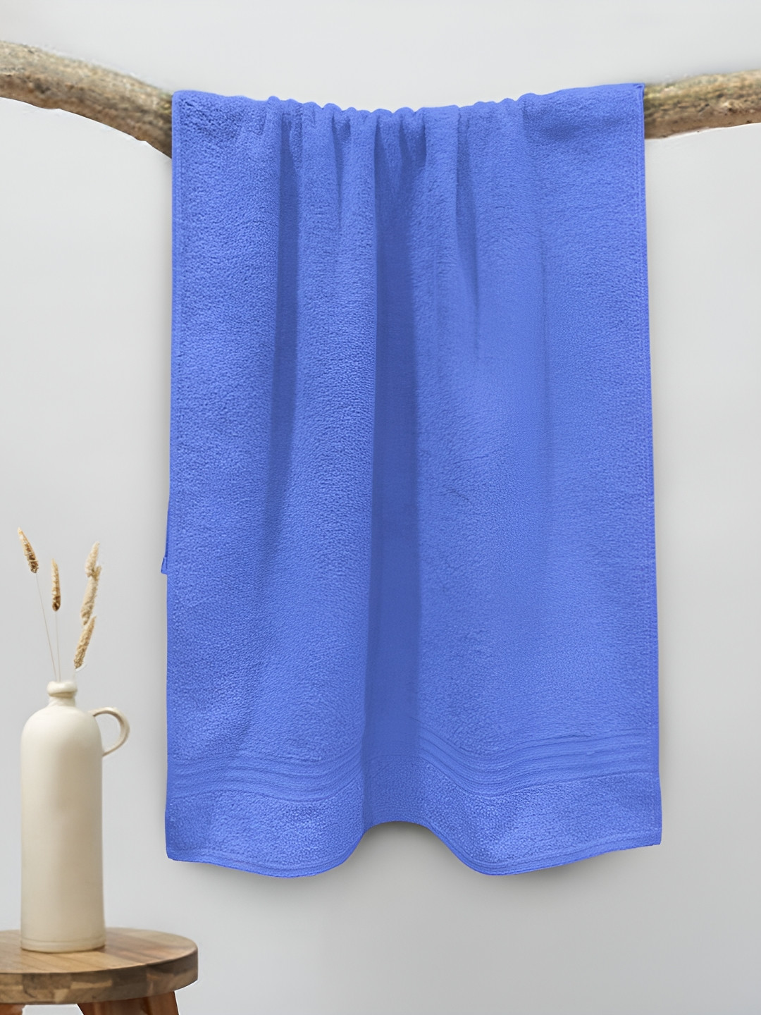 Sassoon Blue Pure Cotton 500 GSM Bath Towel