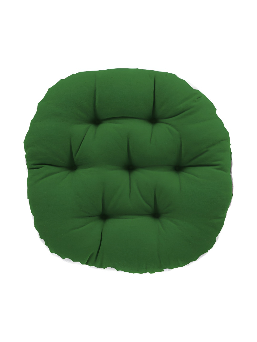 Mom's Moon 2-Pcs Green Round Shaped Chair Pads
