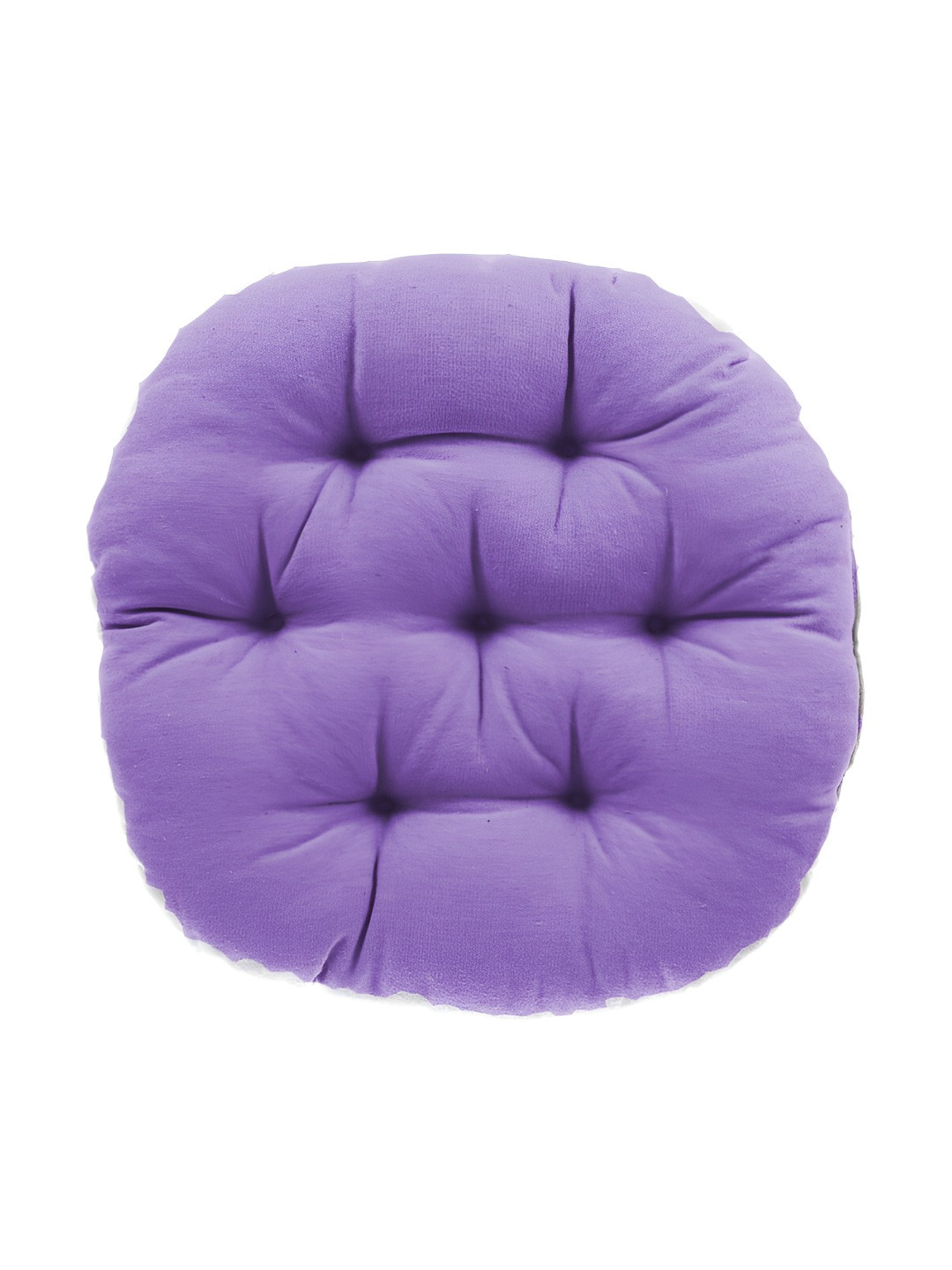 Mom's Moon Purple 2 Pieces Round Shaped General Chair Pads