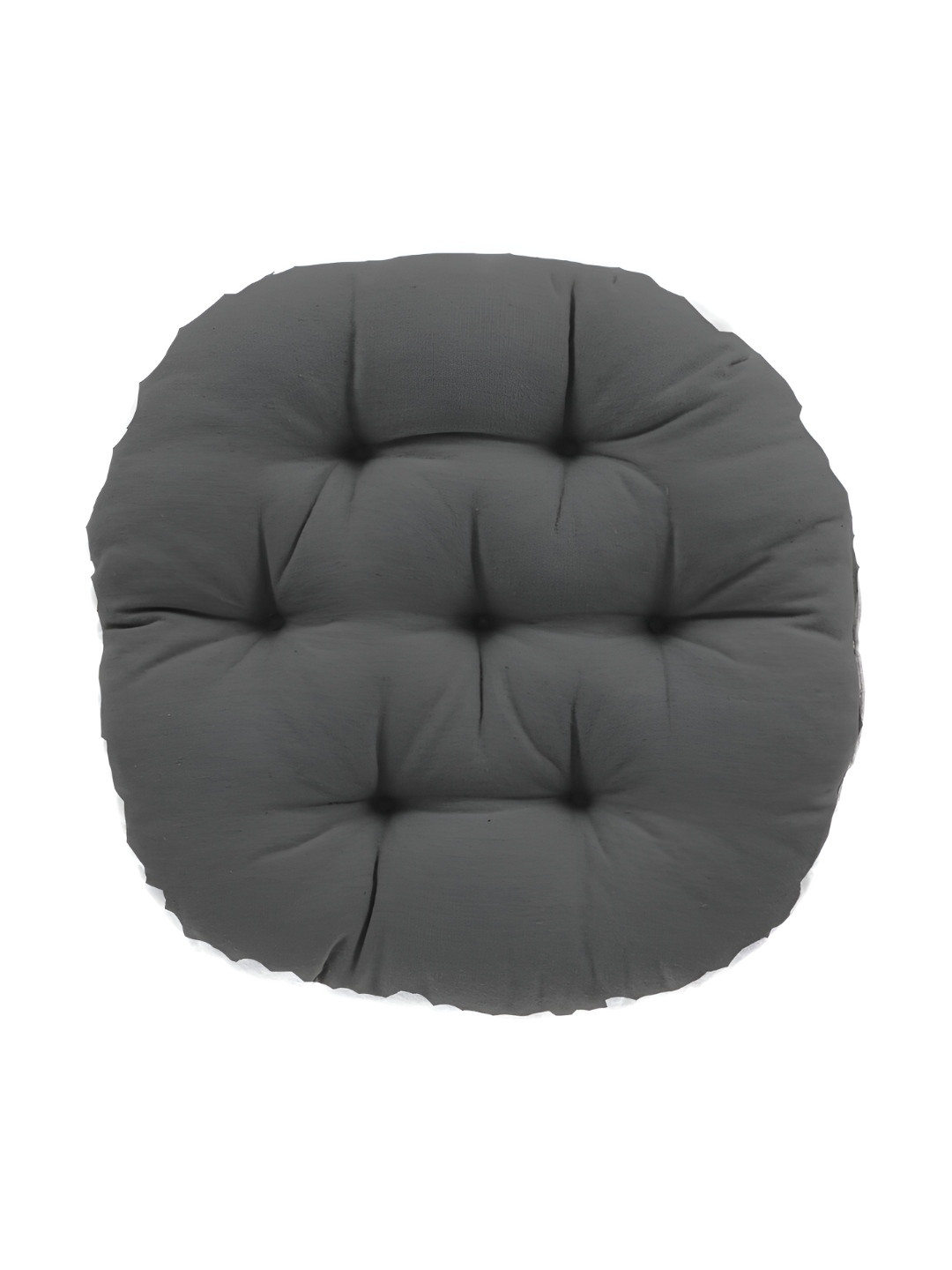 Mom's Moon Grey 2 Pieces Round Shaped General Chair Pads