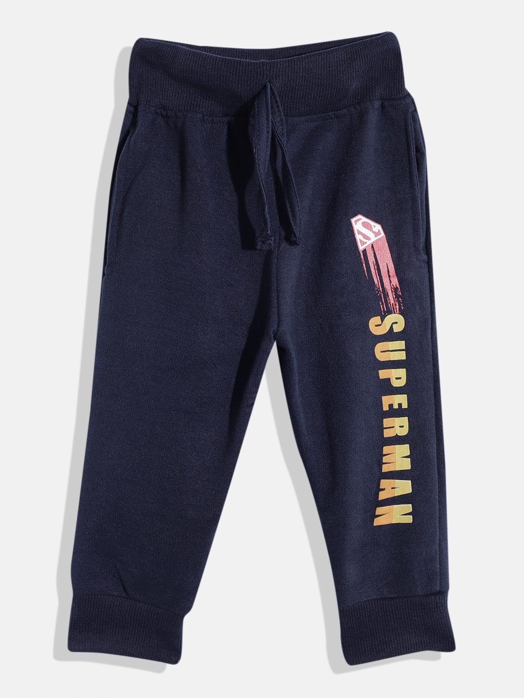 Eteenz Infant Boys Superman Print Premium Cotton Joggers