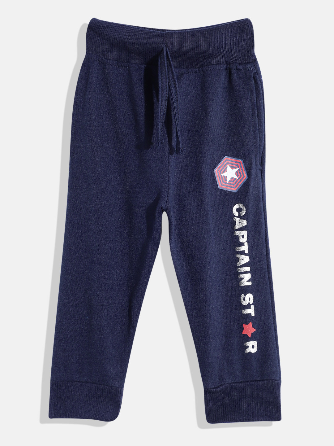 Eteenz Infant Boys Captain Star Print Premium Cotton Joggers