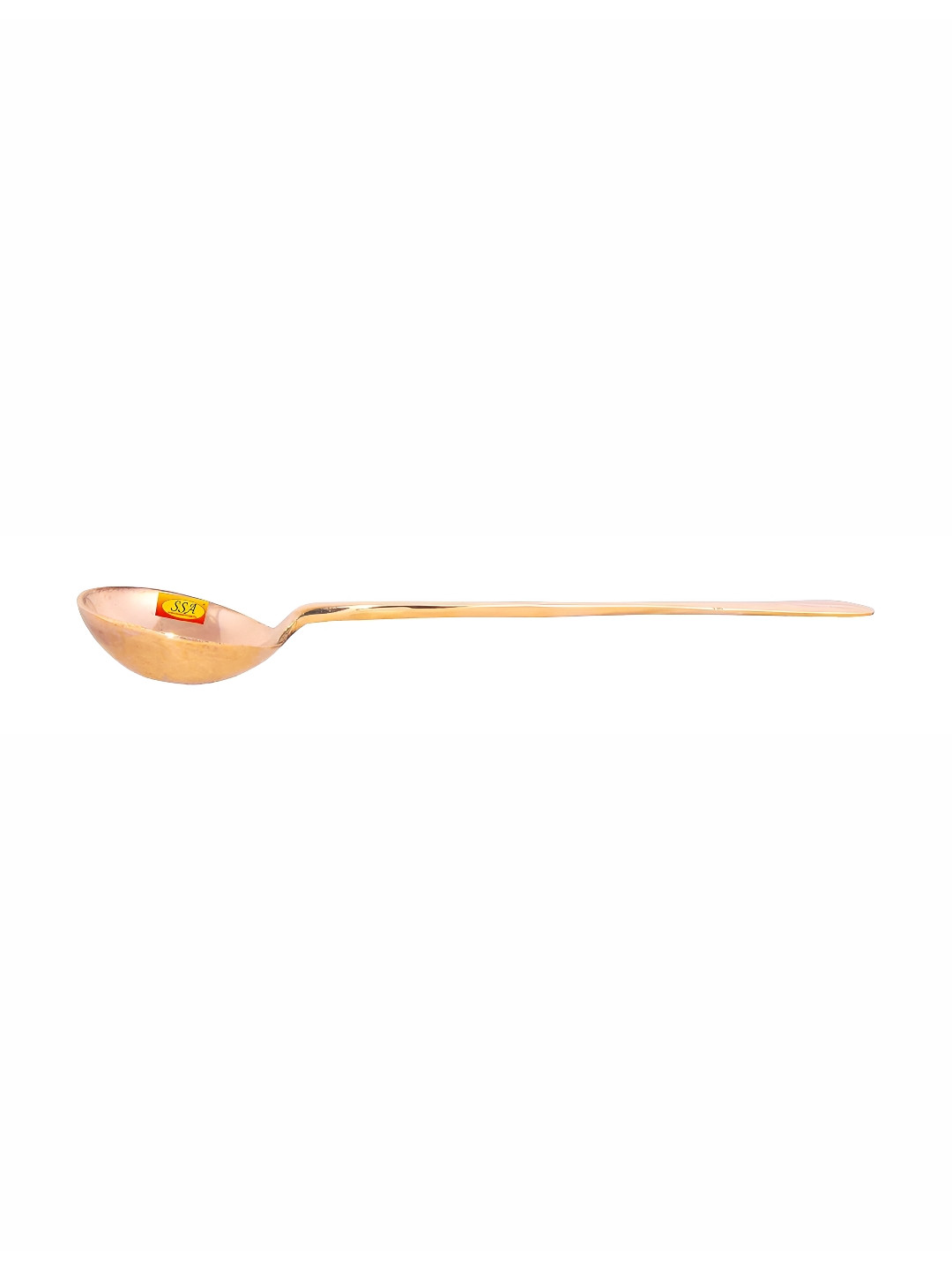 Shivshakti Arts Yellow Brass Serving Spoon