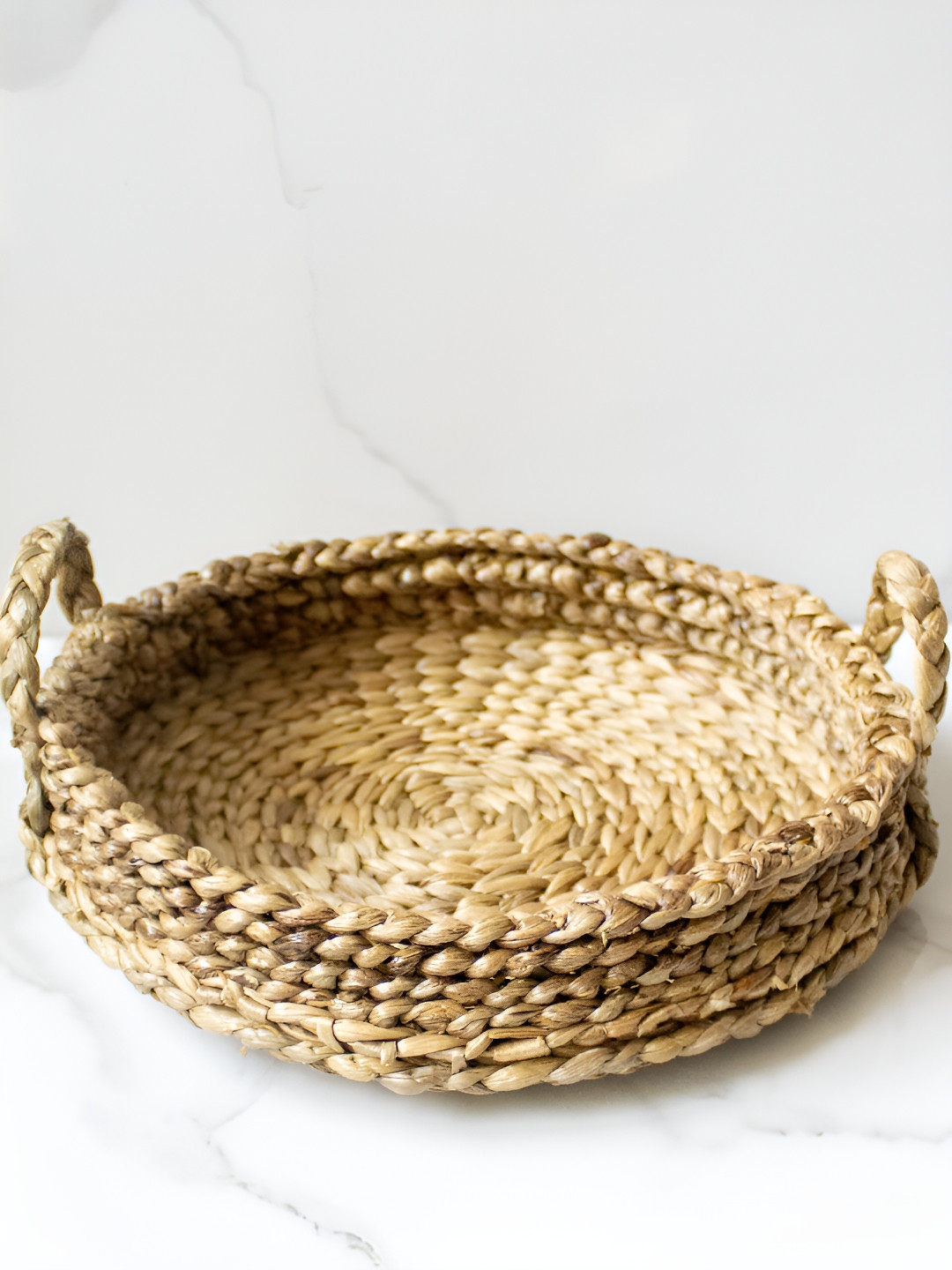 BYORA HOMES Brown Bamboo Serving Tray