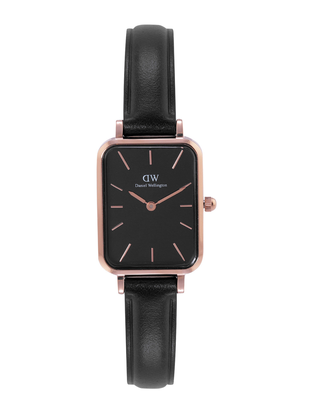 Daniel Wellington Quadro Pressed Sheffield Women Leather Analogue Watch DW00100435K