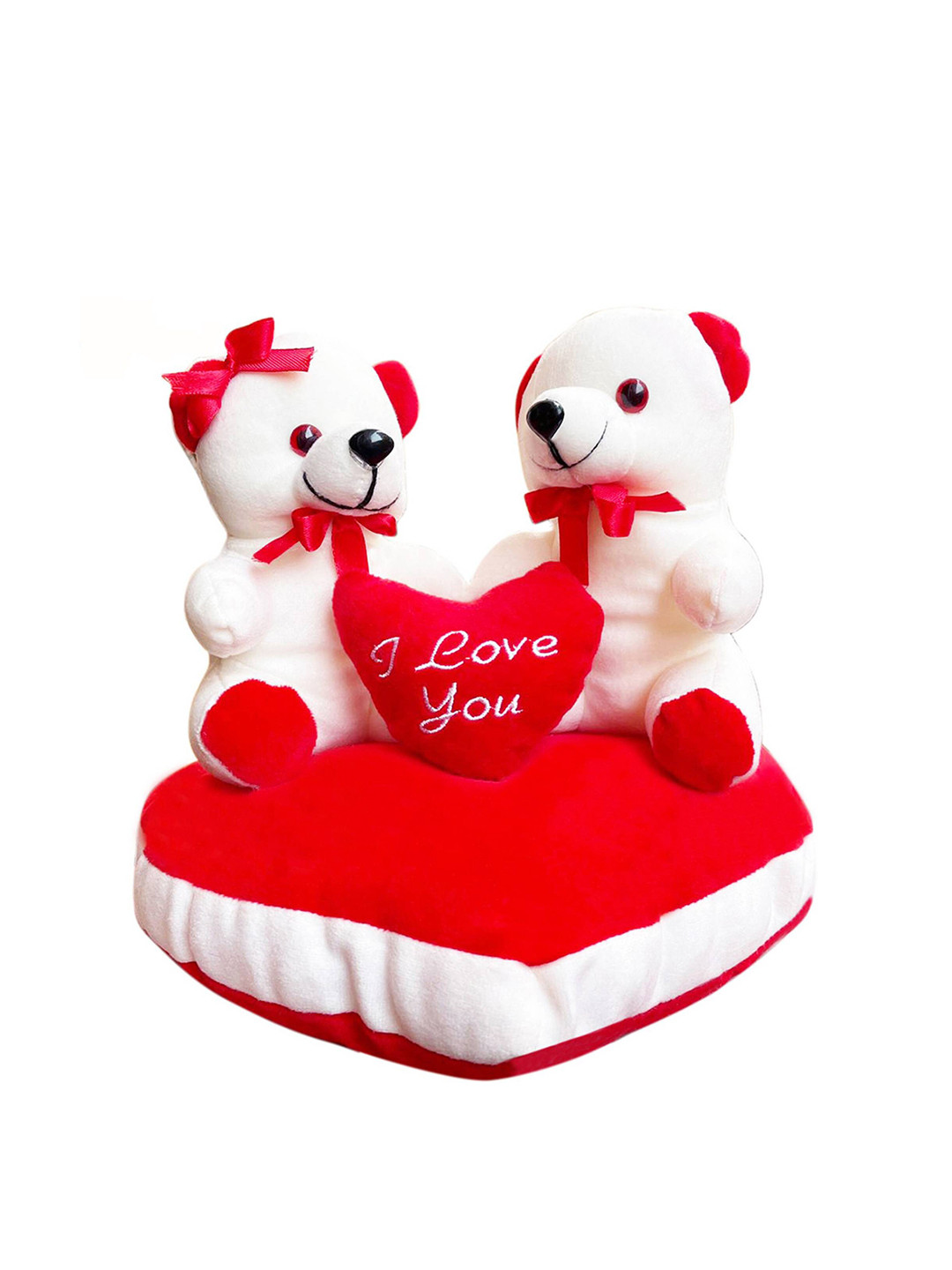 Smartots Kids Red Couple Teddy Bear Toy