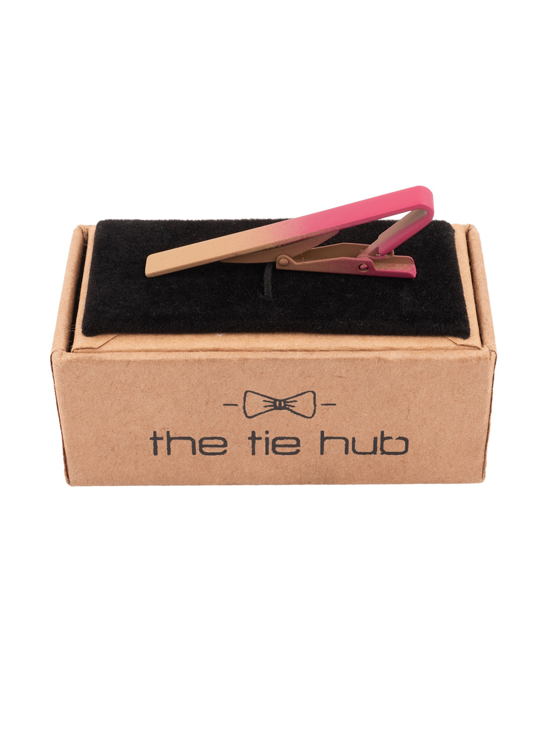 The Tie Hub Men Brass Classic Matt Finishing Tie Bar
