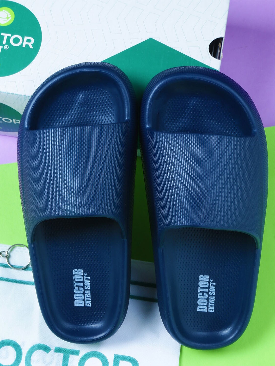 Buy DOCTOR EXTRA SOFT Men Ultra Soft Lightweight Rubber Sliders