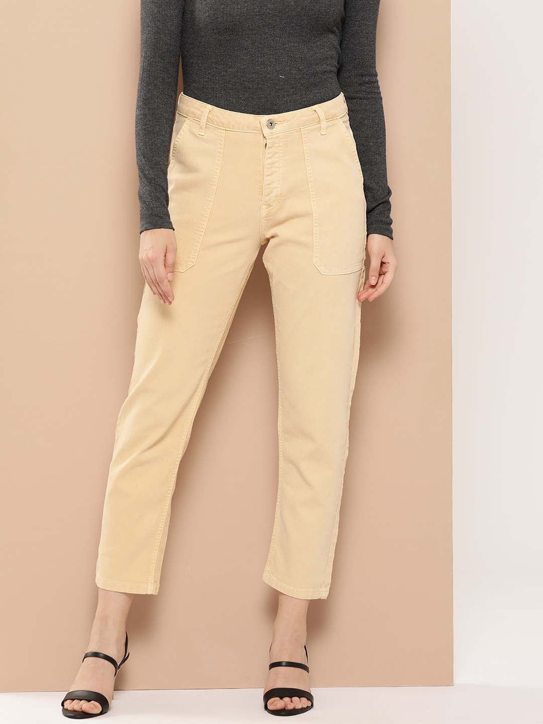 Chemistry Women Boyfriend Fit High-Rise Jeans