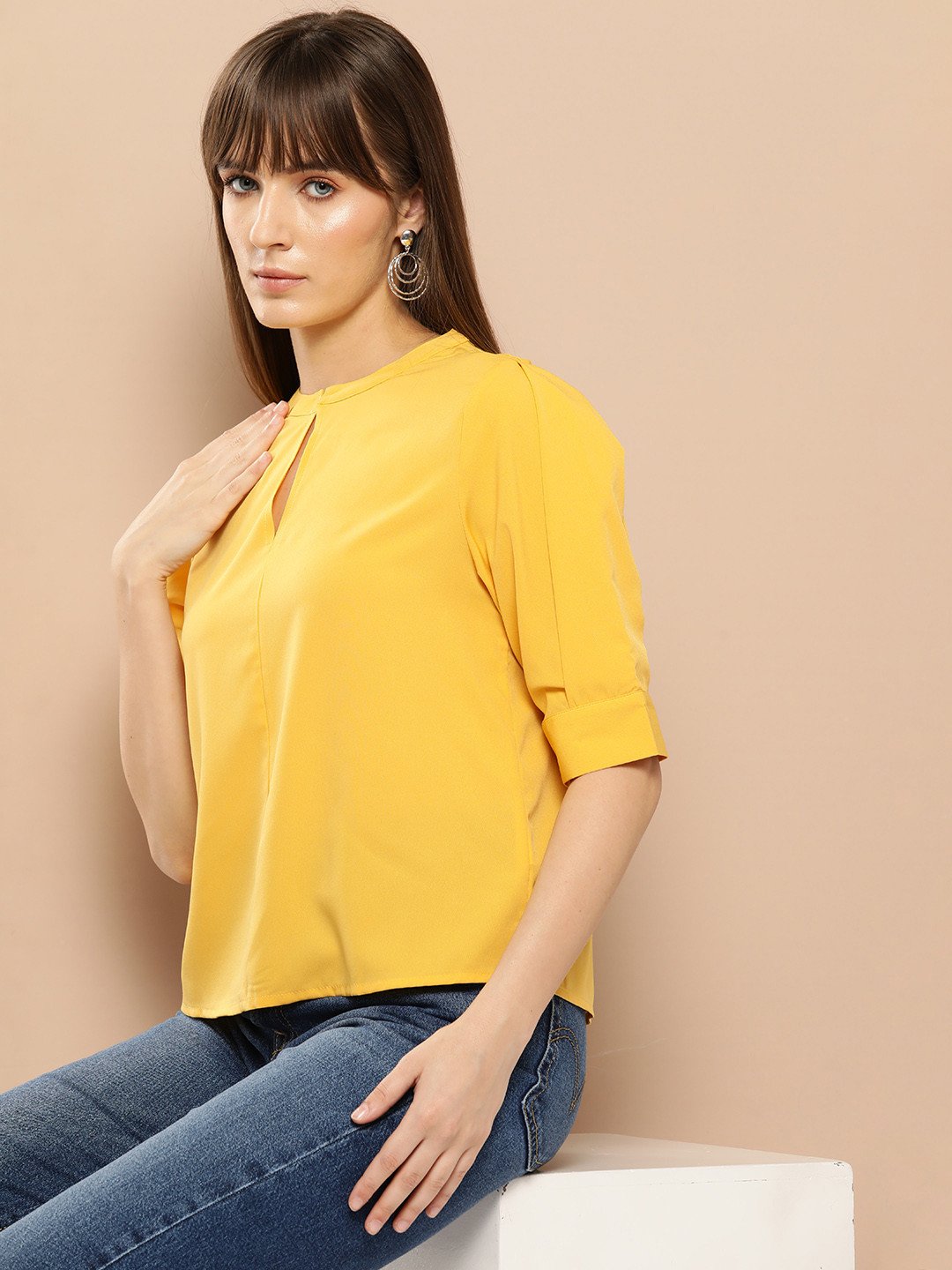 Chemistry Puff Sleeve Top