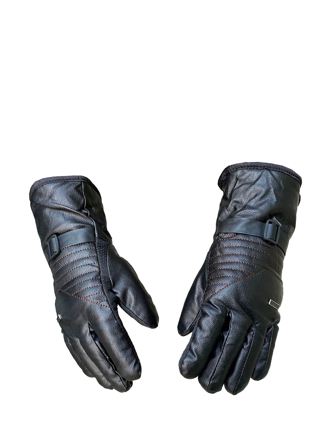 Alexvyan Men Solid Snow & Wind Proof Riding Thermal Warm Winter Long Gloves