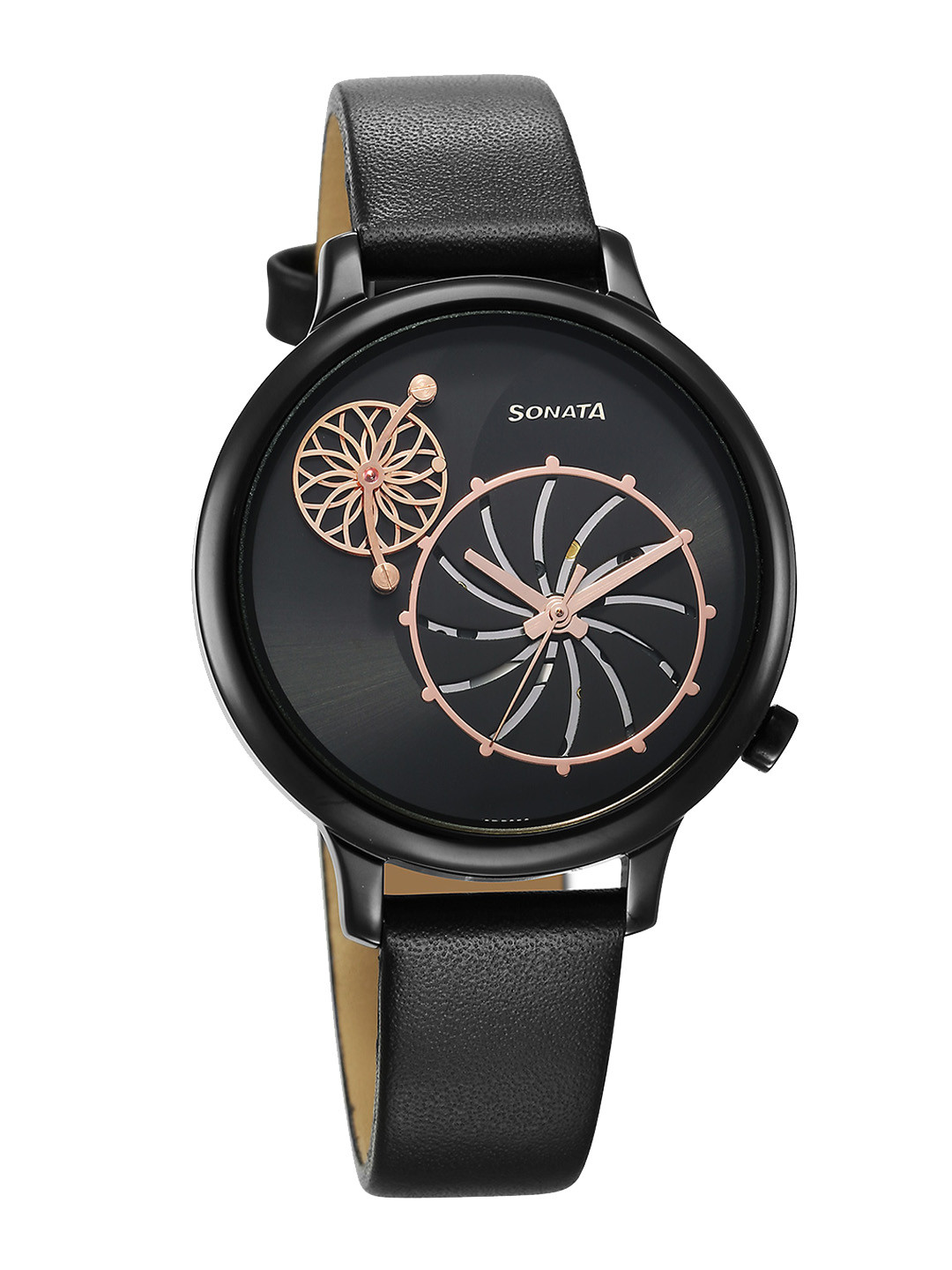 Sonata Women Water Resistance Stainless Steel Analogue Watch 8190NL01