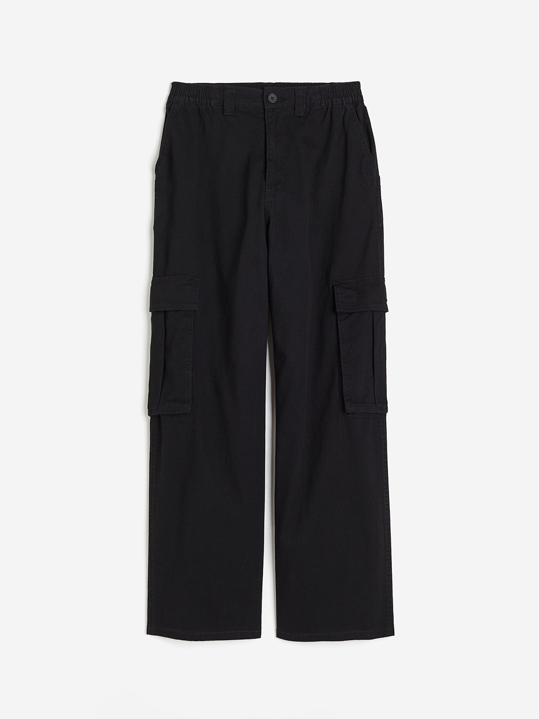 H&M+ Cargo Pants - Black - Ladies