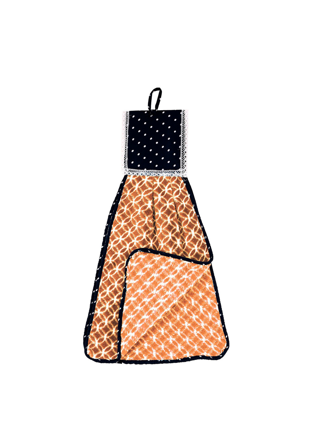 Kuber Industries Gold-Toned Set Of 6 Kitchen Towels