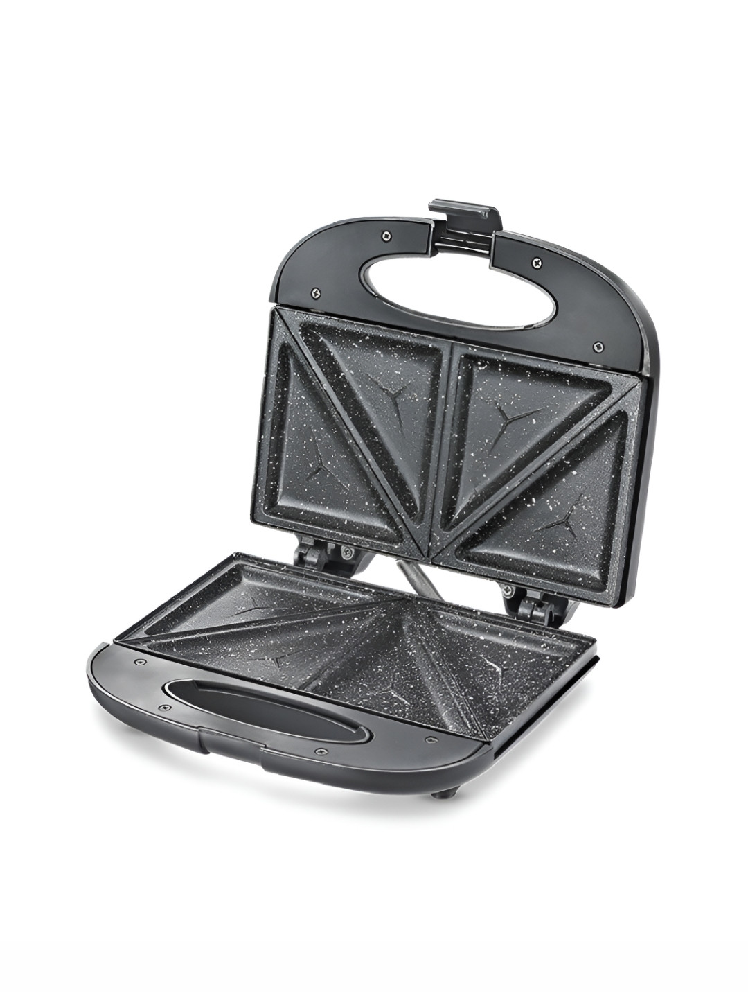 Prestige Black PSFSP - Spatter Coated Non-Stick Sandwich Toaster With Fixed Sandwich Plate