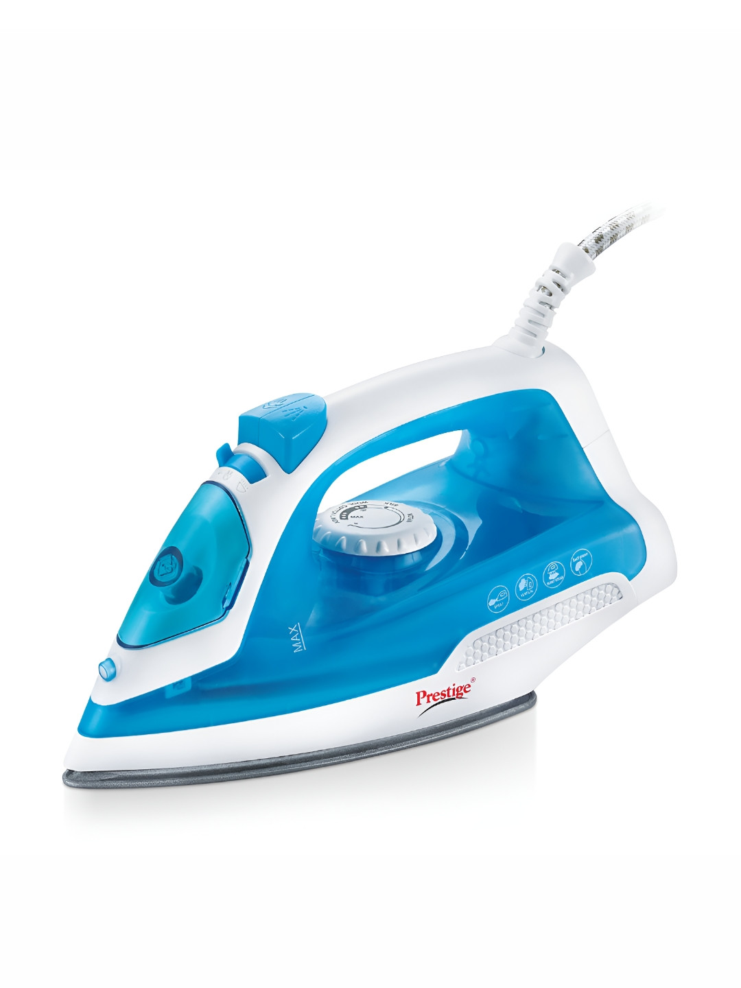 Prestige Blue Plastic Spray & Steam Burst Setting Steam Iron-1250W