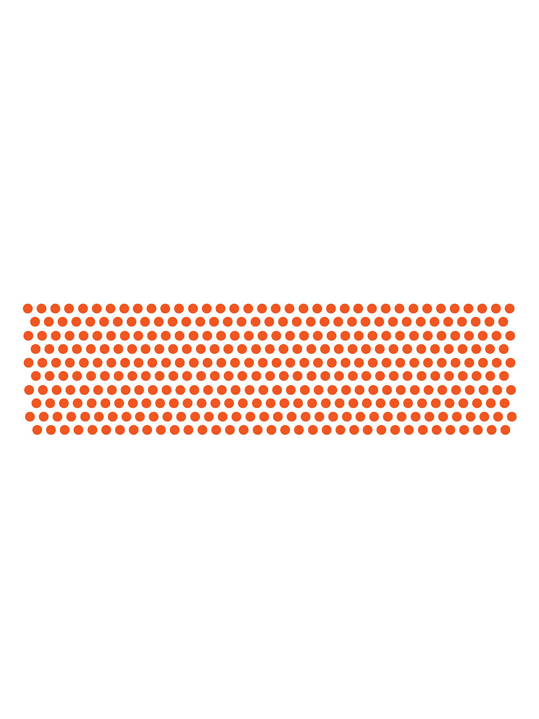 Comet Busters Traditional Designer Bindis - Orange