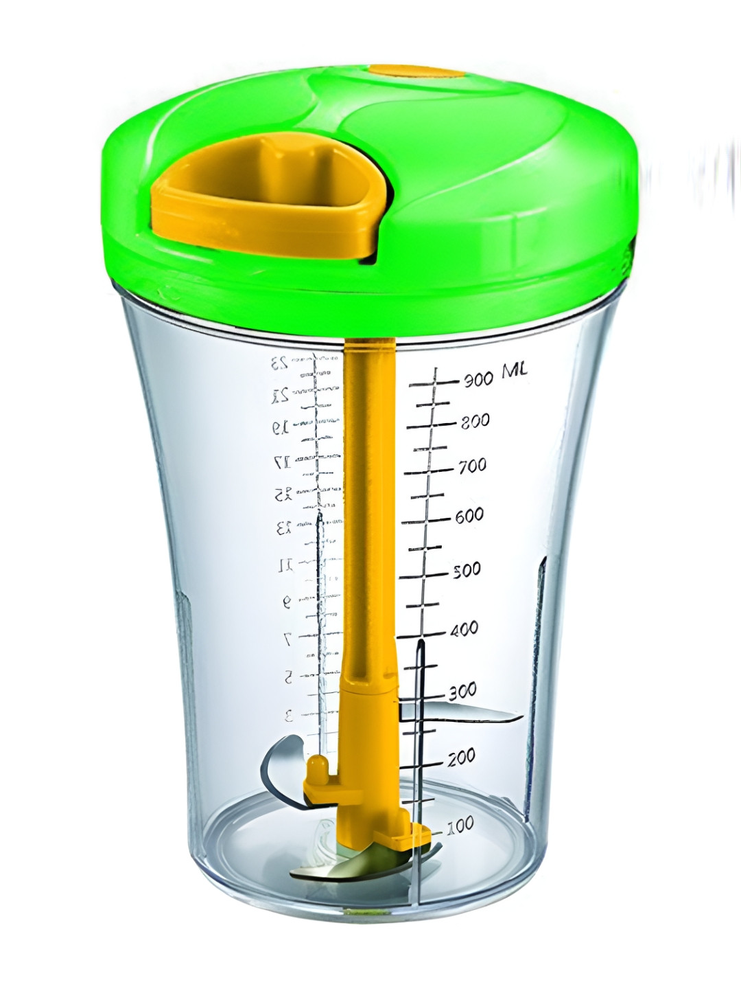 Prestige Green & Tranparent Veggie Cutter With Detachable Blades 500 ML