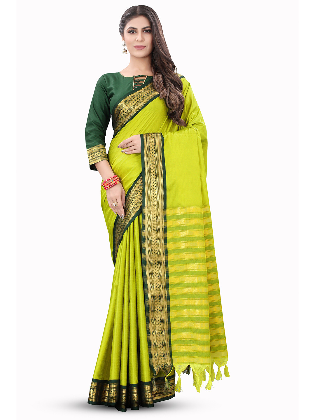 MOLTIRA Zari Detail Saree