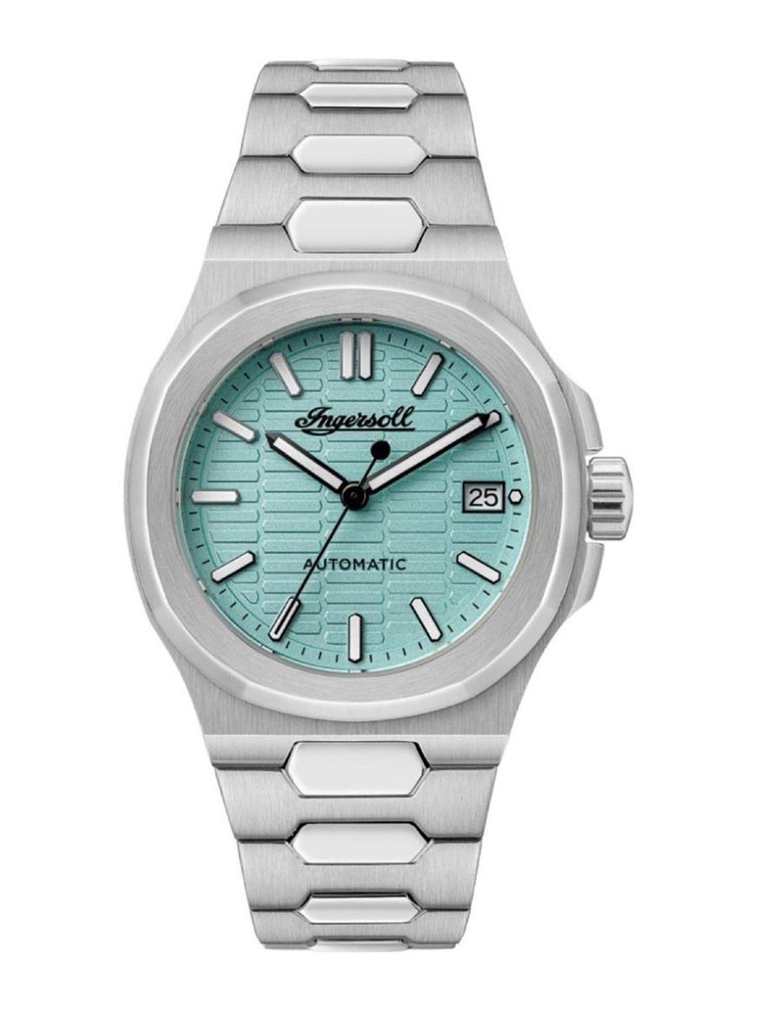 Ingersoll Men Textured Dial & Analogue Automatic Motion Powered Watch I14601