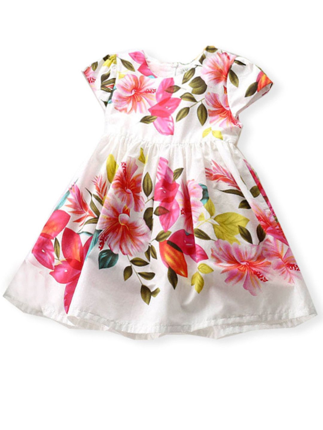 INCLUD Red Print Fit & Flare Dress