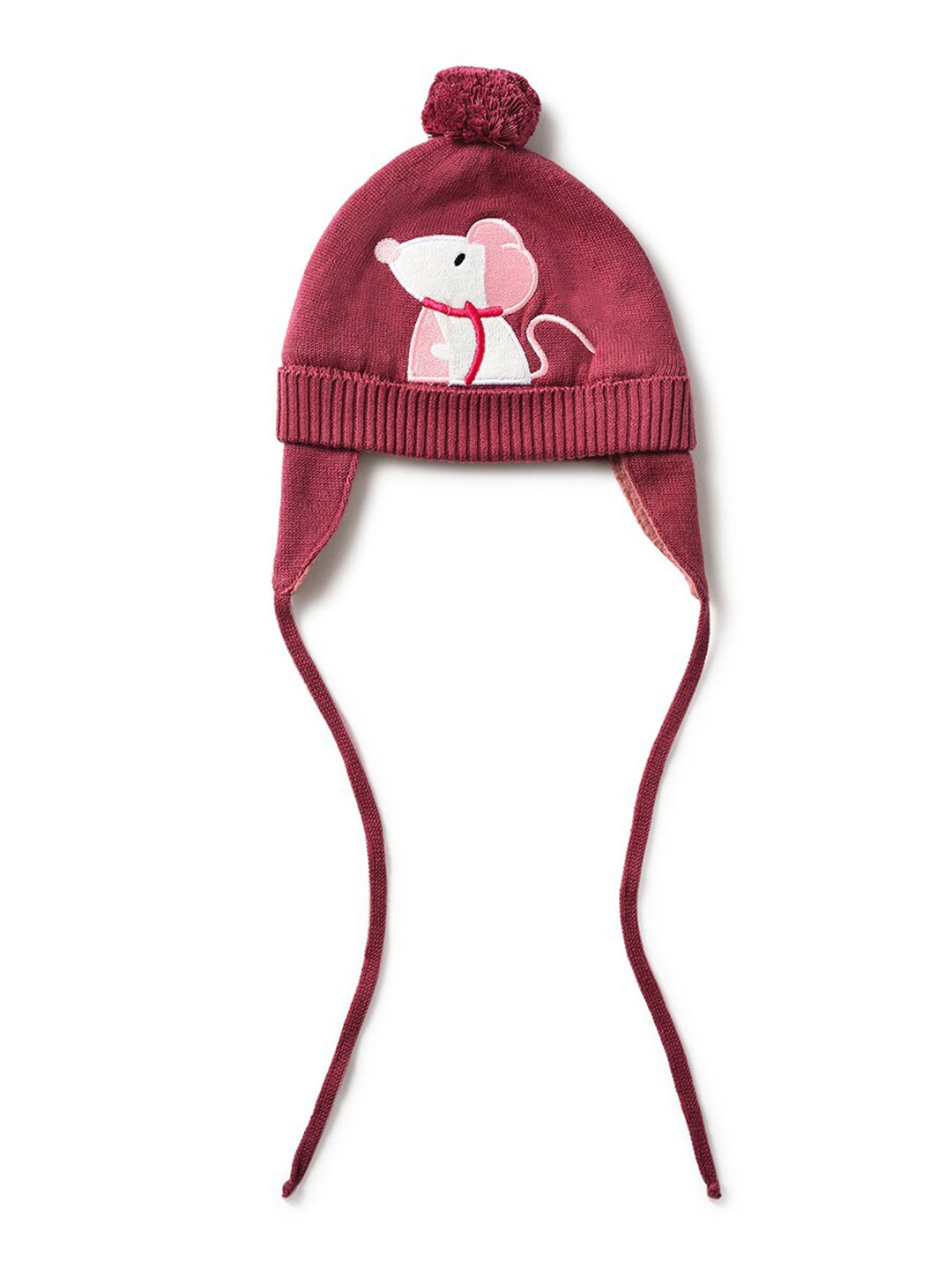 MiArcus Girls Embroidered Cotton Beanie Cap