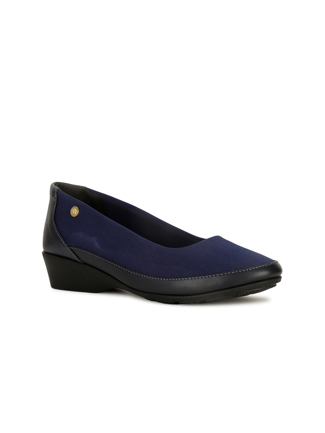 Bata Round Toe Wedges Pumps