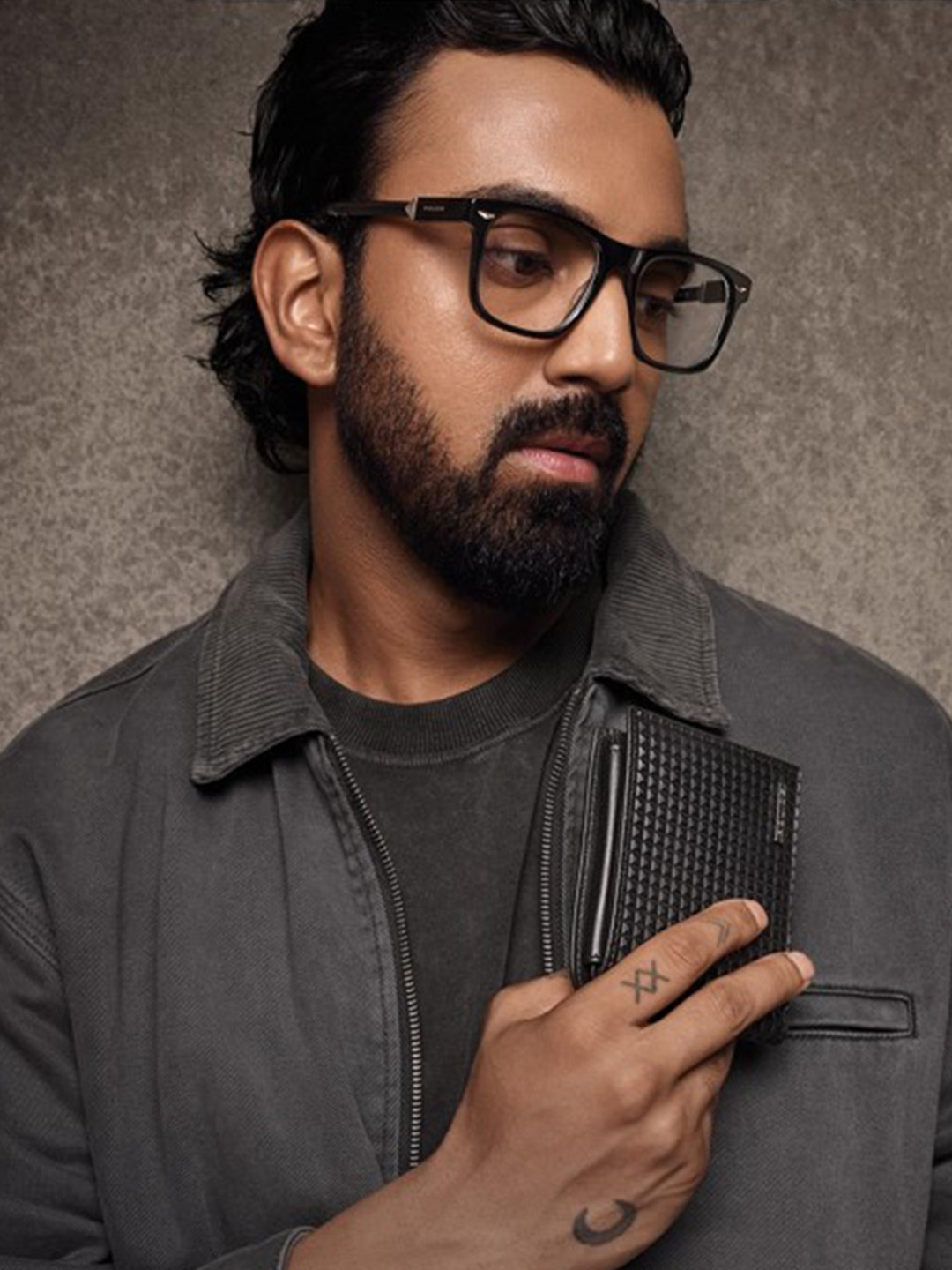 Police Leather Two Fold Wallet