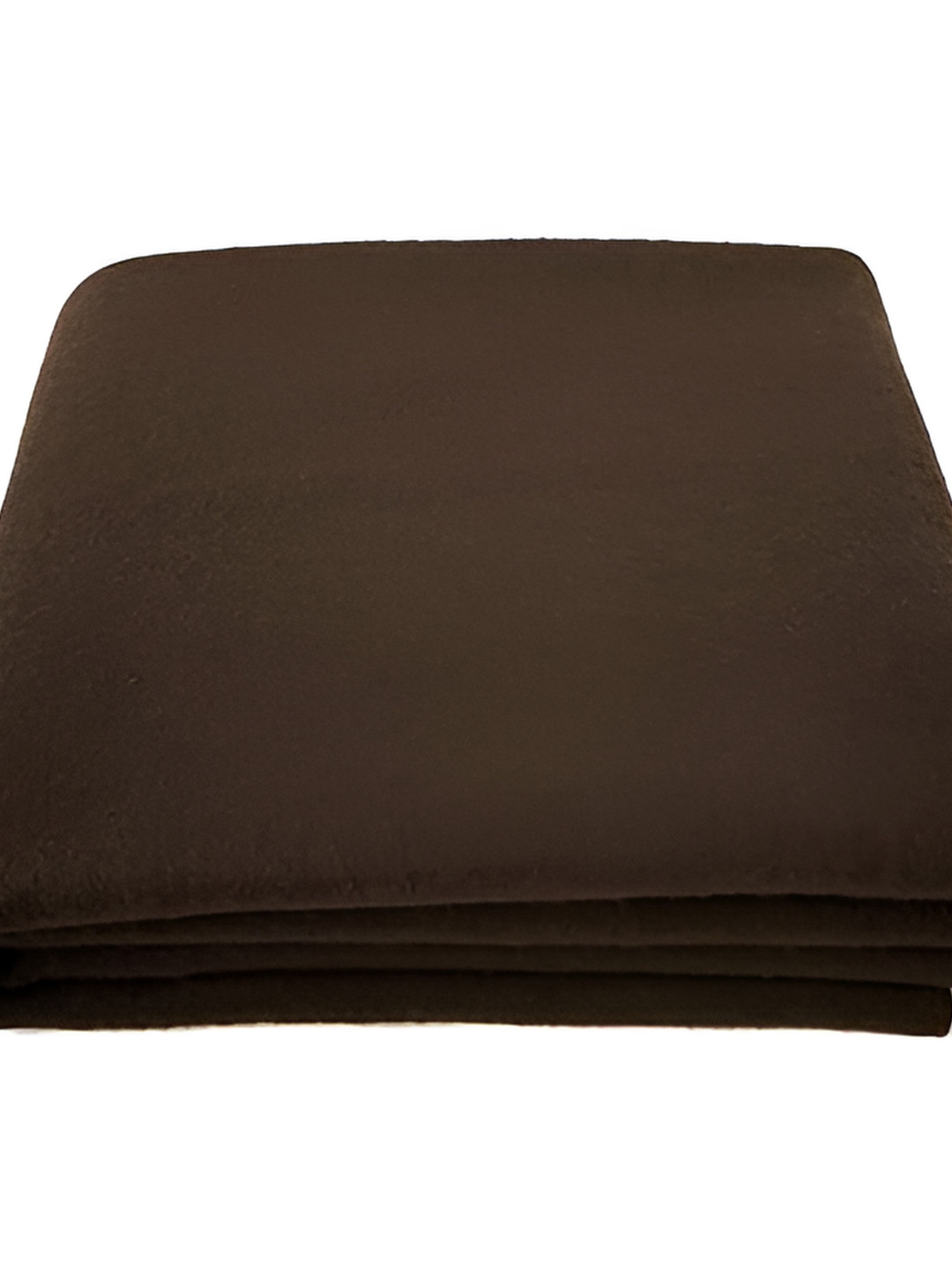 Supreme Home Collective Brown Solid Fleece Mild Winter 200 GSM Single Blanket