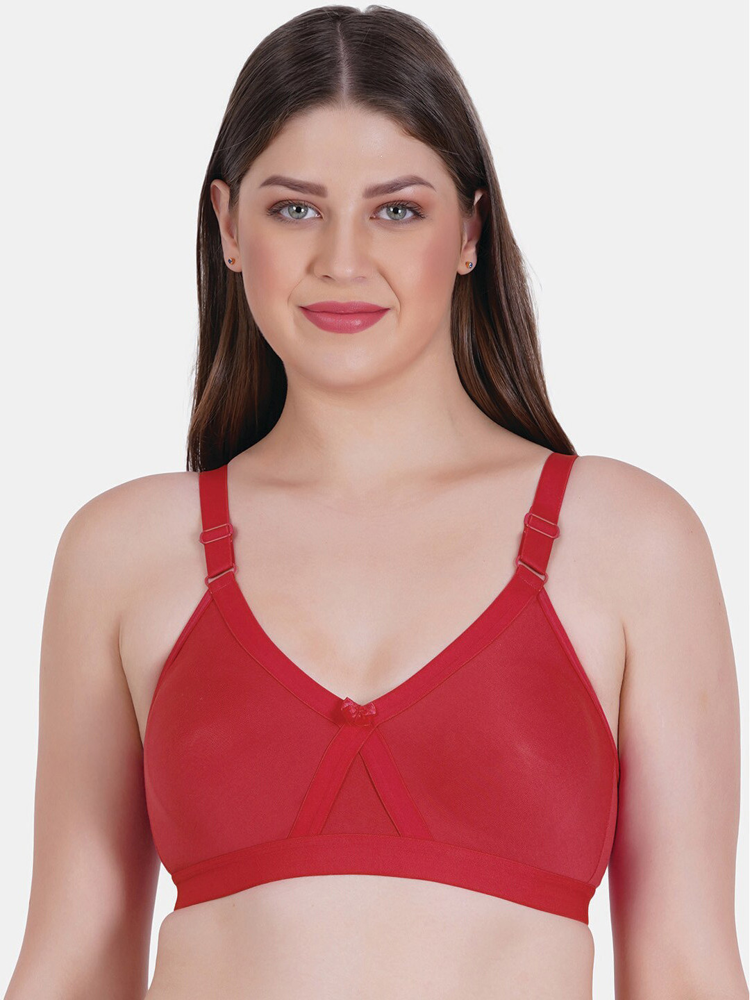 Reveira Mould Dry Fit Full Coverage Non Padded T-shirt Bra With All Day Comfort