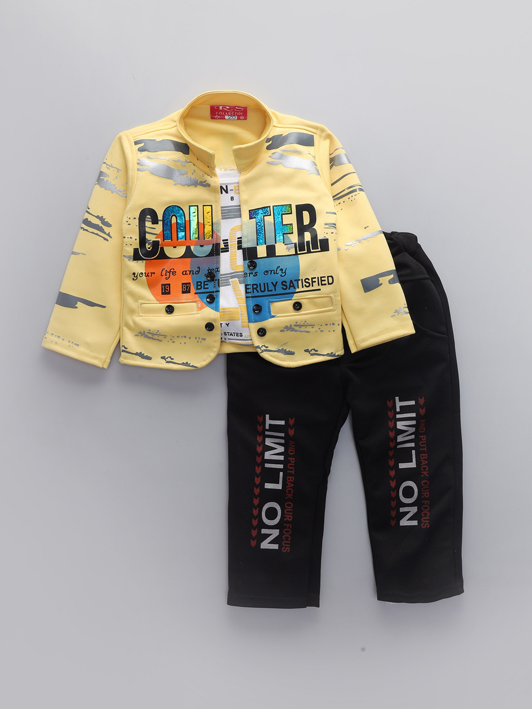 BAESD Boys Printed Shirt with Jeans
