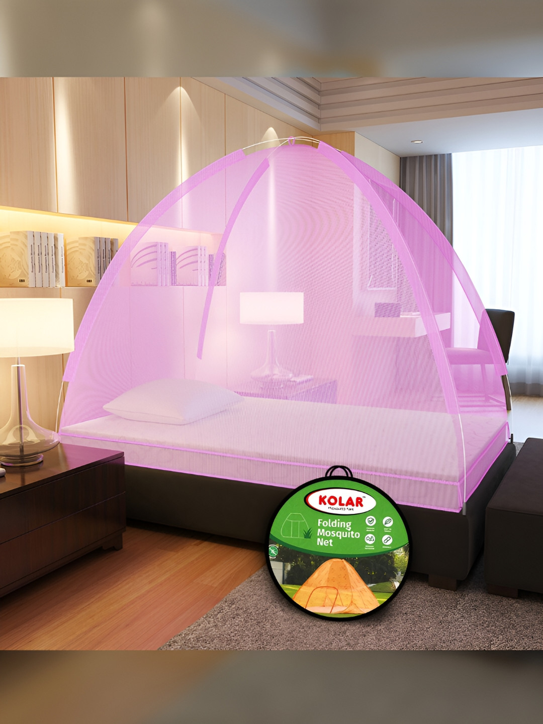 KOLAR Pink Tent Mosquito Net