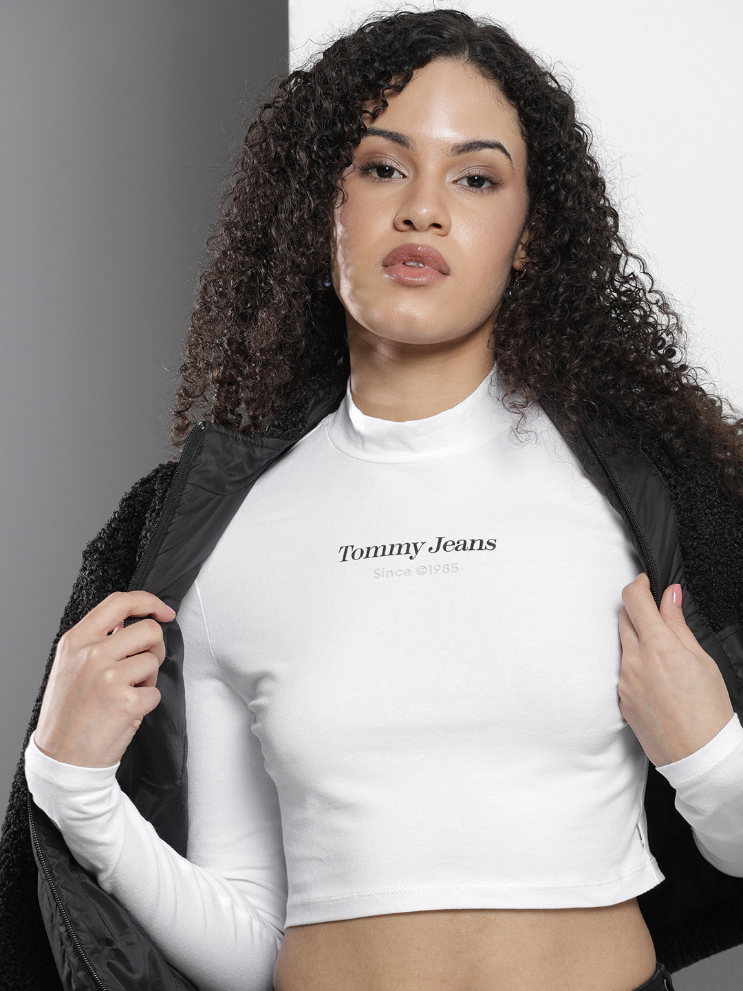 Tommy Hilfiger Ribbed Crop Top