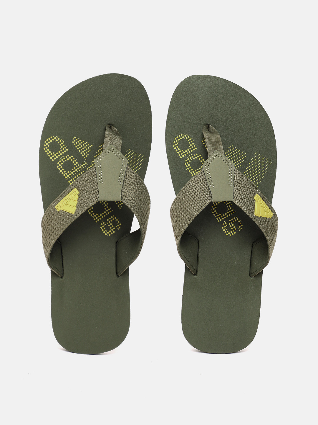 ADIDAS Men Brand Logo Printed Zenith Thong Flip-Flops