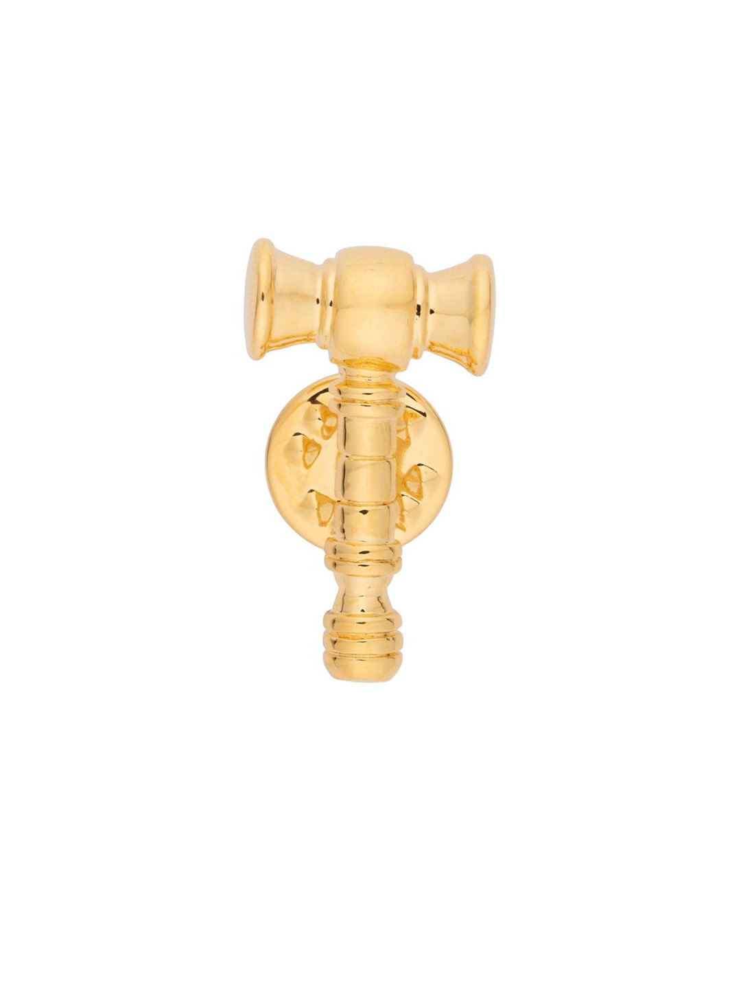 The Tie Hub Metal Hammer Charm Brooch