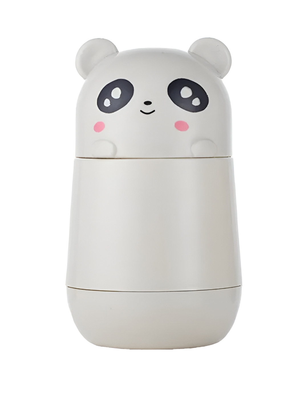 WELOUR Grey and Pink Single Printed Glass Water Bottle
