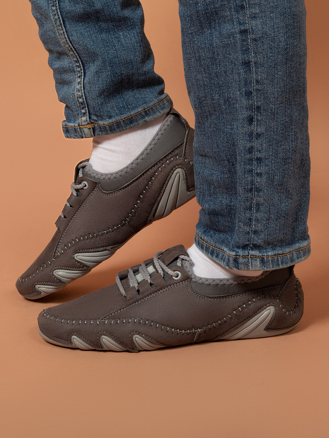 Big Fox Men Lightweight Suede Espadrilles